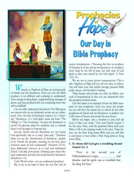 Prophecies of Hope Prophecies of Hope