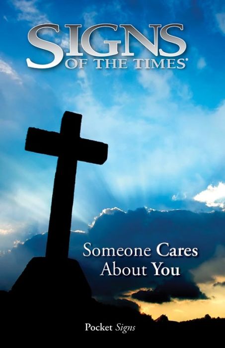 Pocket Signs - Someone Cares About You - Package of 100 Pocket Signs - Someone Cares About You - Package of 100